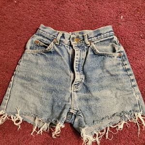 vintage denim shorts!